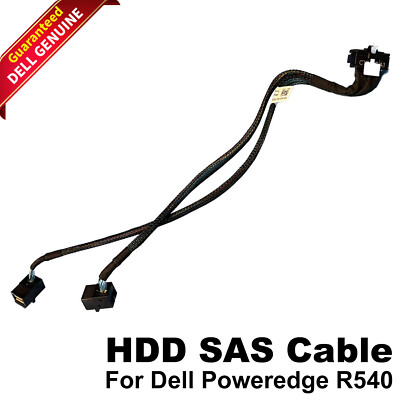 Lot Of 2 Dell PowerEdge R540 R550 8-Bay SAS RAID Cable for PERC H350 H750 734K6
