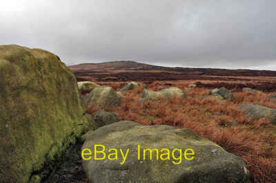 Foto 6x4 Das Herz Großbritanniens Brown Syke Hill irgendwo um sie herum c2008