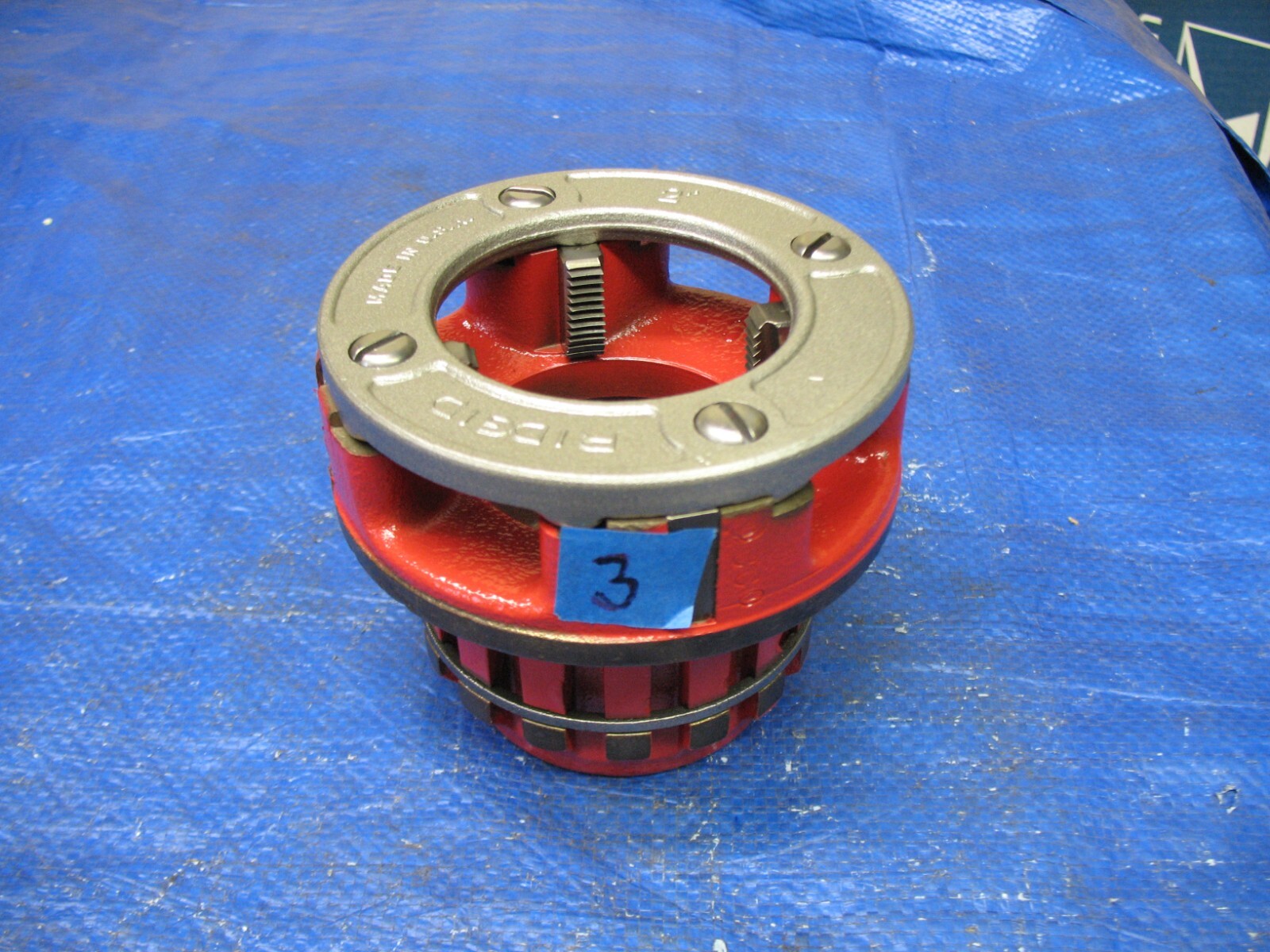 Ridgid 12R 2" Die Head Ratchet Hand Pipe Threader 700 Power Drive 3 eBay