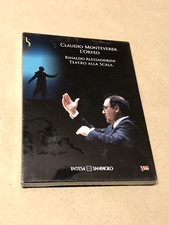 DVD+CD CLAUDIO MONTEVERDI L'ORFEO RINALDO ALESSANDRINI TEATRO ALLA SCALA NUOVO