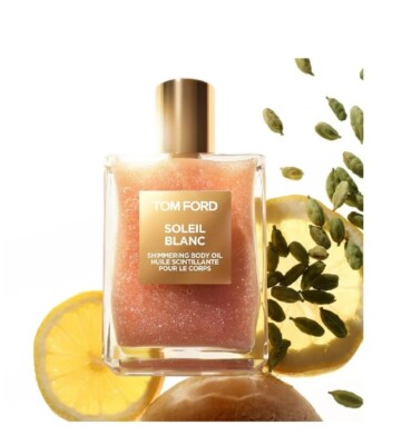 Tom Ford SOLEIL BLANC Shimmering Body Oil GOLD 1.5 oz New & Sealed