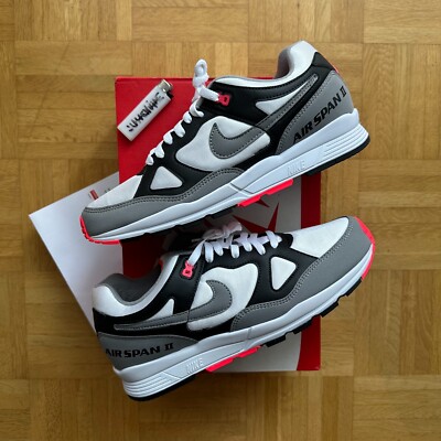 NIKE AIR SPAN II, US11.5 / EU 45.5, 2018, AH8047 005, solar red / hot coral