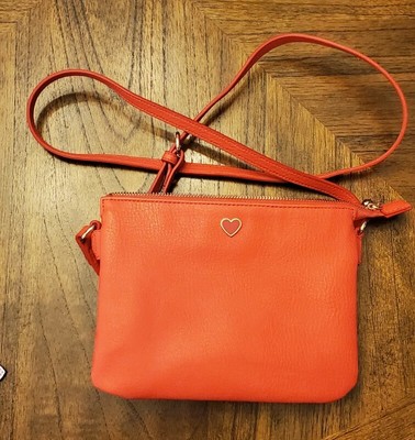 blush crossbody purse