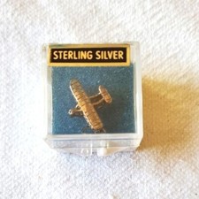 Vintage Sterling Silver 1903 Wright Flyer Charm