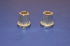 QTY 2 Group 31 Battery Stainless Steel Closed Nuts For Standard 3/8" Stud