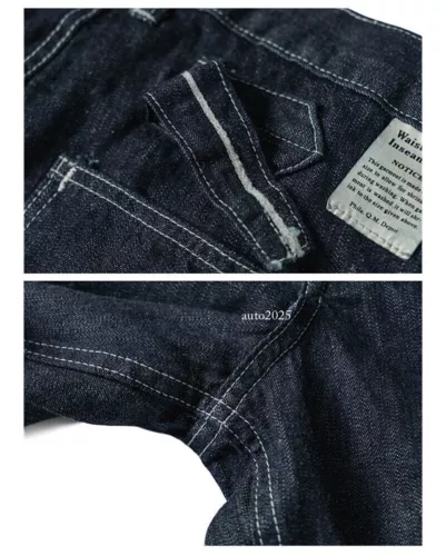Bronson 1930s Dungarees Civilian Conservation Corps Work Pants 10oz Denim Jeans - Picture 23 of 36
