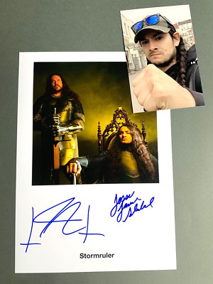 STORMRULER 'Metal' komplett signiert In-person  signed Foto 20x30 Autogramm+Foto