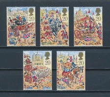 Great Britain   1289-93 MNH, Lord Mayor's Show, 1989