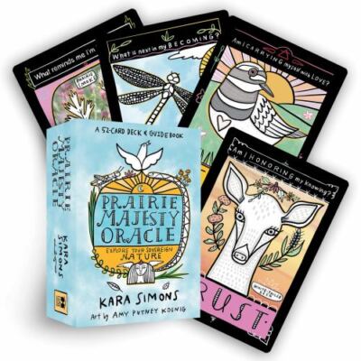 Prairie Majesty Oracle : Explore Your Sovereign Nature: A 52-Card Deck & Guid...