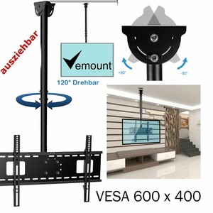 Ceiling Tv Wall Mount Tilt Bracket Flat Screen Plasma Lcd 32 37 40