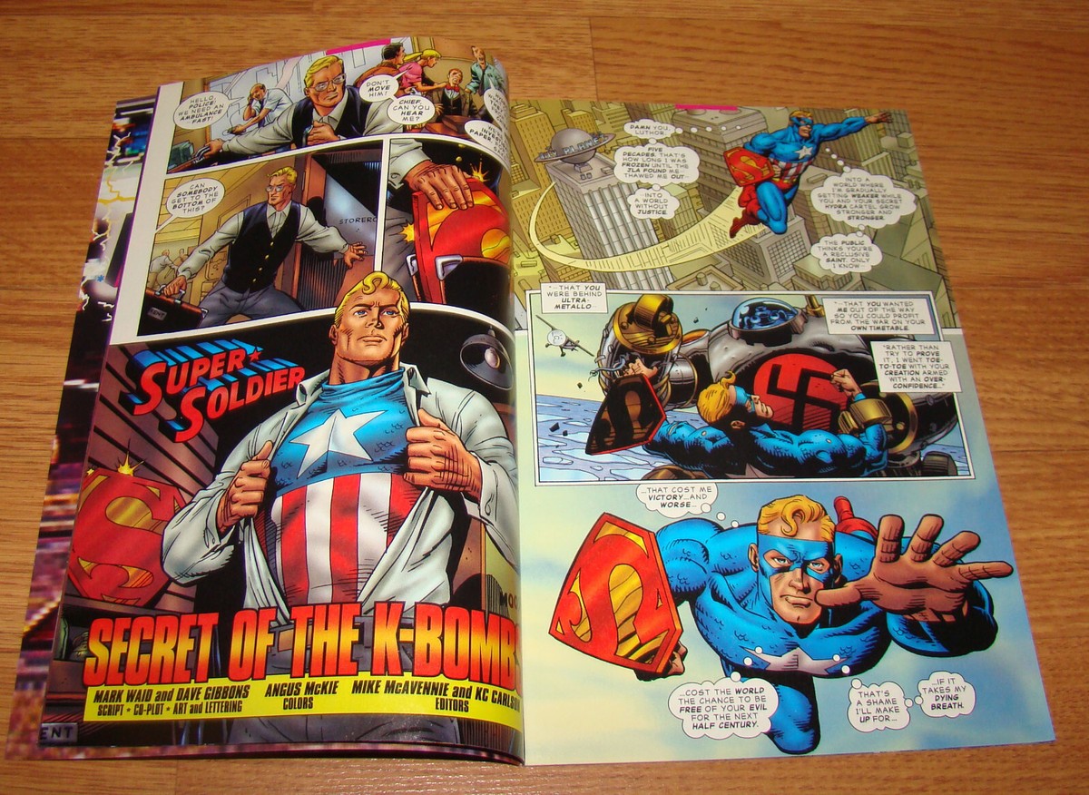 Amalgam Comics, MAGNETO, DARK CLAW, SUPER SOLDIER, BULLETS