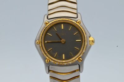 EBEL SPORT CLASSIQUE DAMEN UHR 23MM STAHL/GOLD 1057901 VINTAGE BRILLIANTEN 5