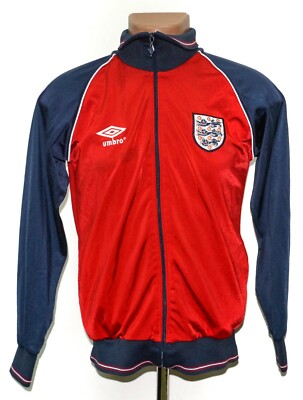 ENGLAND RETRO STYLE FOOTBALL JACKET UMBRO SIZE S | eBay