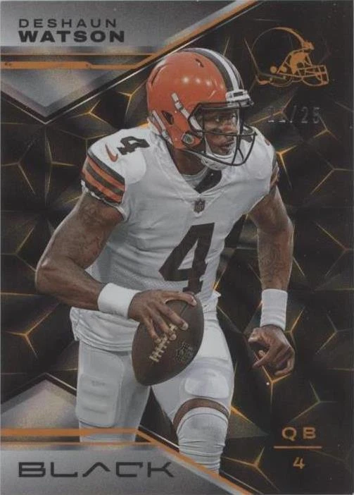 2023 Panini Black Deshaun Watson #28