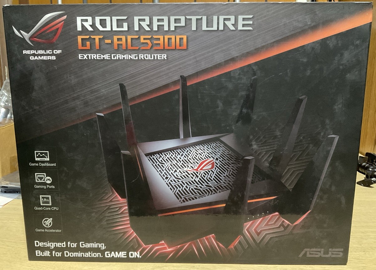 ASUS ROG Rapture GT-AC5300 Extreme Gaming Router | eBay