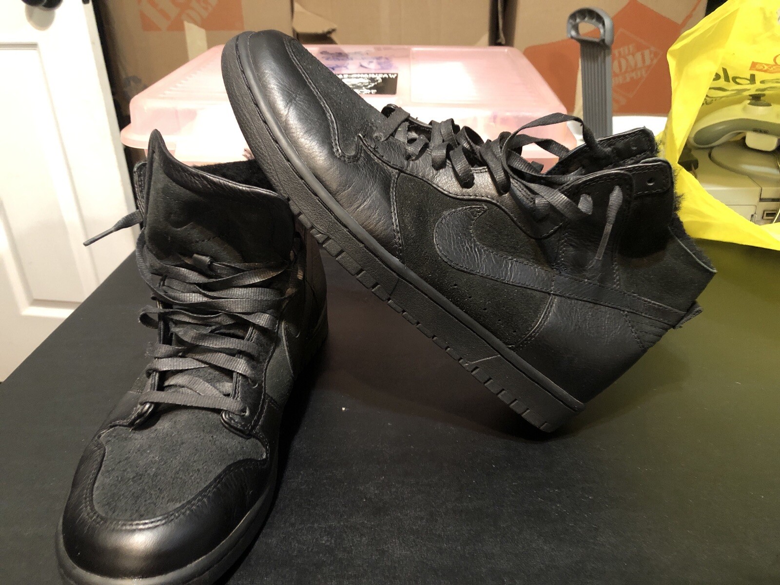 nike dunk high sherpa