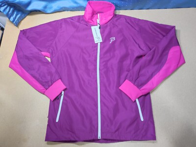 Bjorn Daehlie Jacket Womens Size XL Ladies Purple Ski Cross Country Full Zip