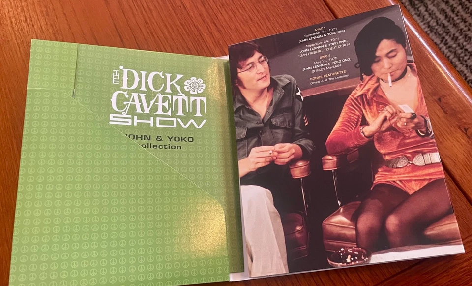 The Dick Cavett Show: John & Yoko Collection, Near Mint 2-DVD set, 2005 Shout Foto 2 de 4