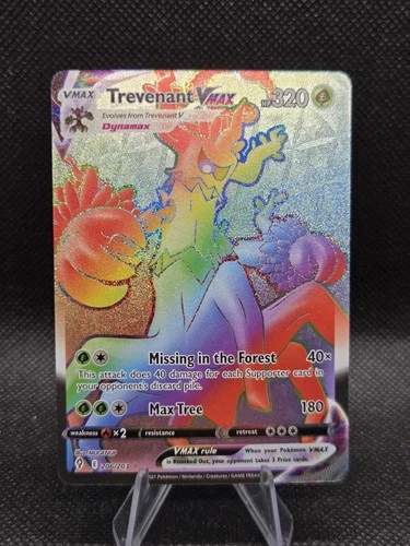 Trevenant VMAX (Secret) 206/203 Pokemon Evolving Skies - NM
