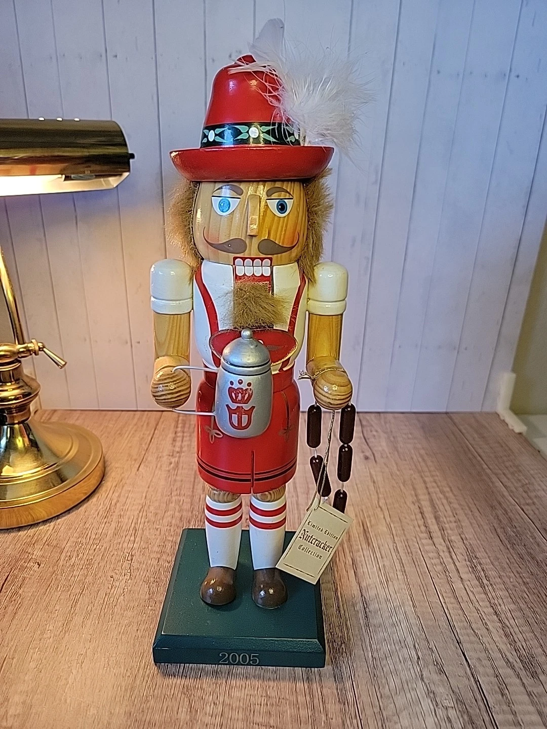 Classic 'German Beermeister' Nutcracker 2005 Limited Edition Numbered NewW/O Box