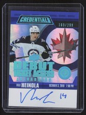 2021-22 Upper Deck Credentials Hockey Cards Checklist and Odds 33