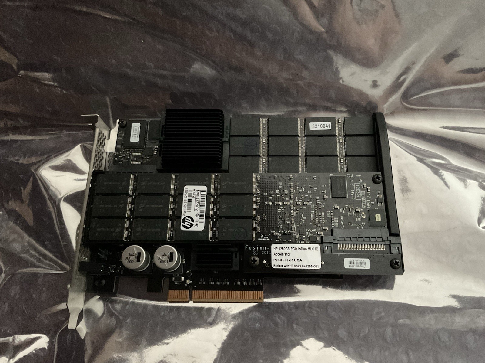 HP 1280GB PCIe ioDuo MLC IO Accelerator SSD Card 641027-B21  Tested