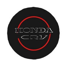 15 Inch For Honda Crv Waterproof Dust-proof Car Spare Tire Cover Black