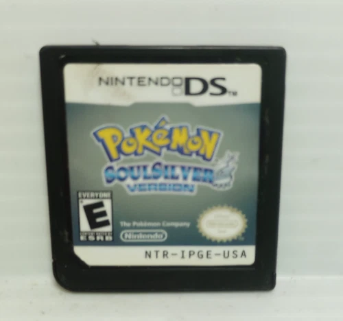 Pokemon: SoulSilver Version (Nintendo DS, 2010) Authentic | Light Label Issue