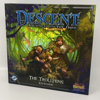 Descent: Journeys in the Dark 2E - The Trollfens Expansion 100% Complete Used