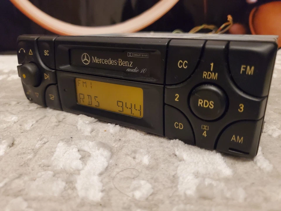 Mercedes Audio 10 Becker BE3100 Radio/CC player for w210 w202 w140 w124 CLK SLK - Bild 3 von 4