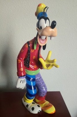 Disney Britto Goofy 85th Anniversary Large 10'' Figurine