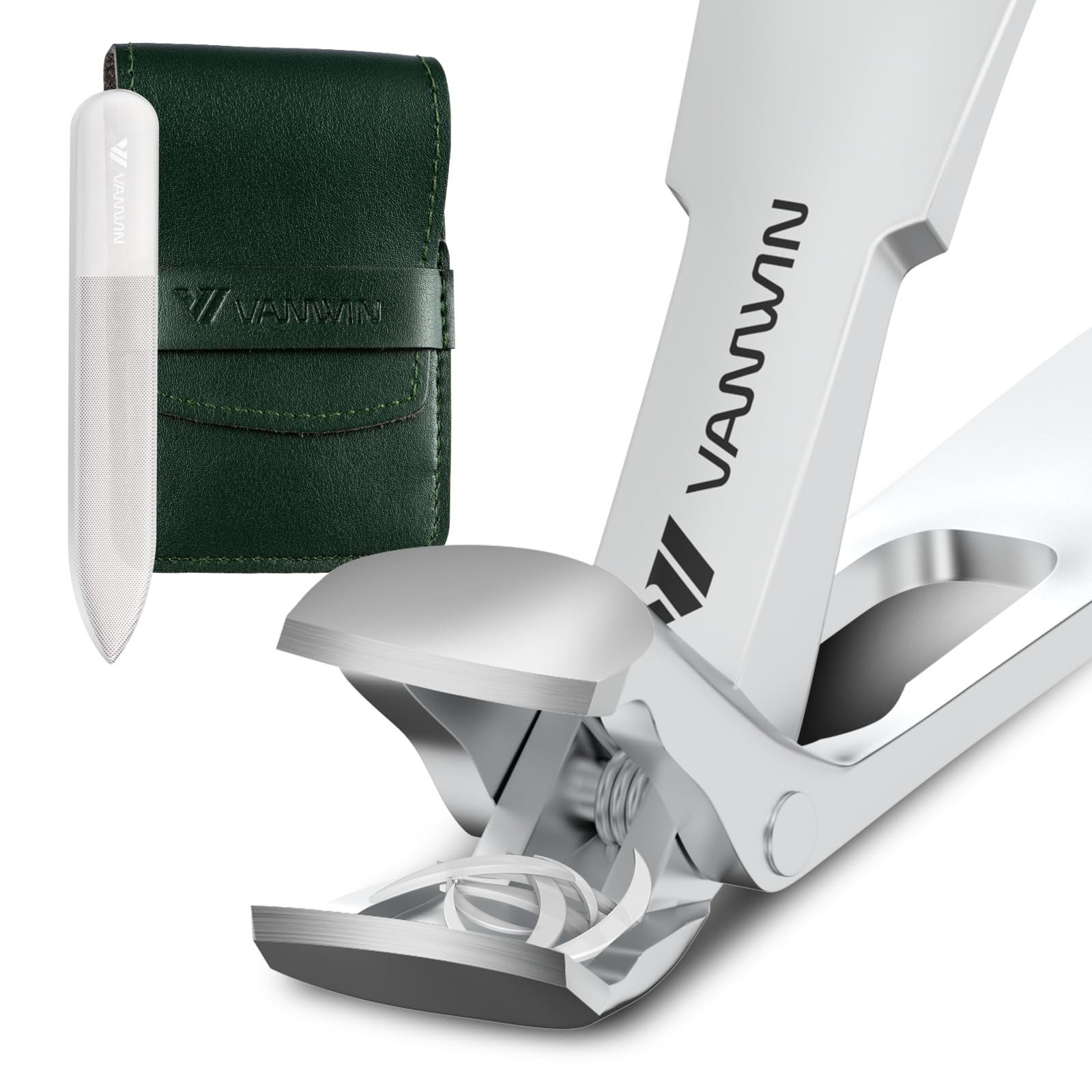 Toenail Clippers for Seniors Thick Toenails, Angled Head Large Toe Nail Clippers