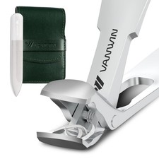 Toenail Clippers for Seniors Thick Toenails, Angled Head Large Toe Nail Clippers