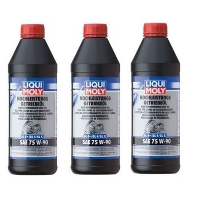 Liqui Moly Hochleistungs-Getriebeöl GL4+ SAE 75W-90 3 Liter - 4434