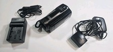 Samsung SMX-F50BN/XAA SD Camcorder Camera Tested Working Charger And Car Charger
