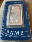 PAMP Suisse Swiss 1oz .999 Fine Silver Bullion Bar
