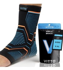 Ankle Brace for Sprained Ankle - Ankle Compression Sleeve for Men  Women Medium