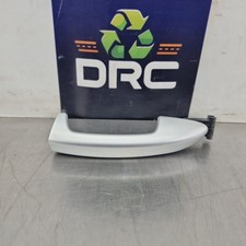 VOLKSWAGEN PASSAT B7 SALOON 10-14 DOOR HANDLE EXTERIOR REAR DRIVER RELEX SILVER