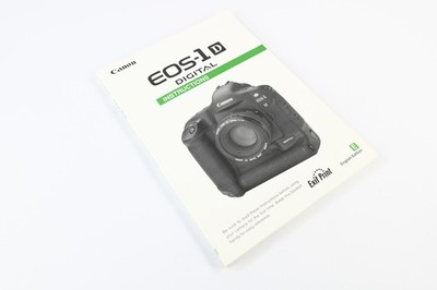 Canon EOS 1D Digital Camera Instruction Manual #G416