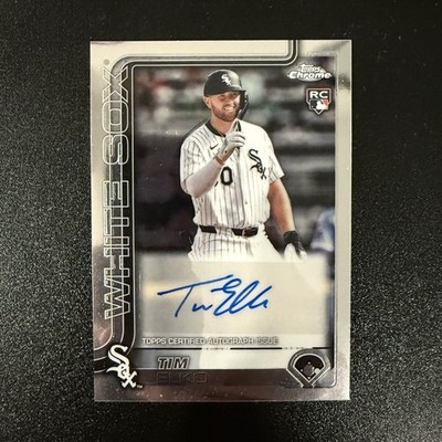 Topps Chrome Update Series 2025 Tim Elko White Sox RC Auto #AC-TEO
