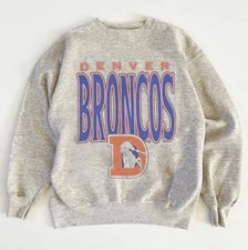 Denver Broncos Retro NFL Football Remake Graphic Sweatshirt AN65644