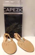 1 Pair of Capezio Leather Pirouette II Dance Shoes Size XS Nude - New - 470