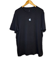 Apple Computer T-Shirt XL Mens Black Single Stitch Soft Cotton Designed In CA