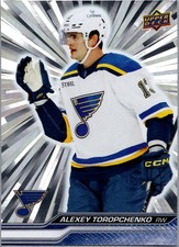 2023-24 Upper Deck Series 1 - Alexey Toropchenko #155 Silver Outburst