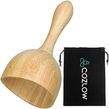 COZLOW Wood Therapy Massage Cup - Maderoterapia Massager for Body Sculpting, ...