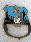 Drug Enforcement Tulsa Oklahoma Route 66 Bottle Opener Narcotic DEA Police Coin — photo 3