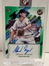 2025 Topps Pristine Adam Mazur Green Auto Refractor /150