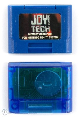 N64 Memorycard / Speicherkarte / Controller Pak 256K blau Dritthersteller wieNEU