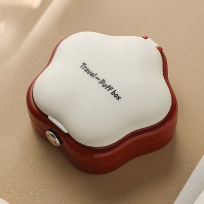 Sturdy Portable Cosmetic Accessory Keeper All Types Of Makeup Powder Puff Tools