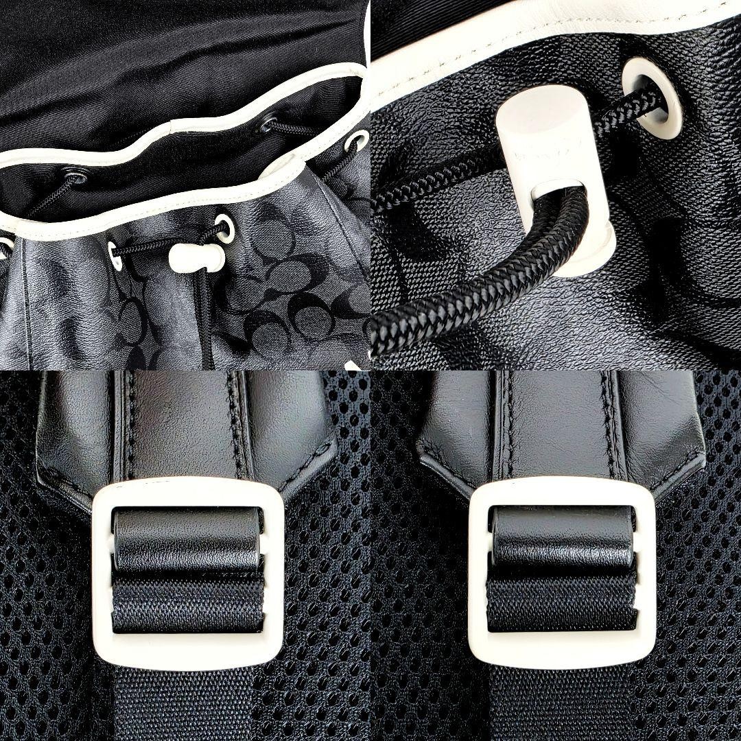 Good Condition Coach TRACK BACKPACK Signature Tra… - image 13